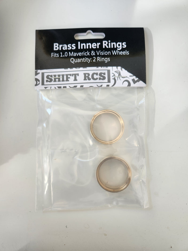 Maverick/Manx 1.0” Brass Inner Rings
