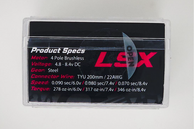 LSX Off-Road Track Racing Servo